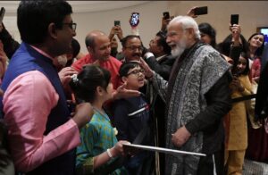 PM Modi with Indian diaspora 